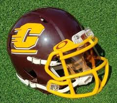 Central Michigan Football helmet